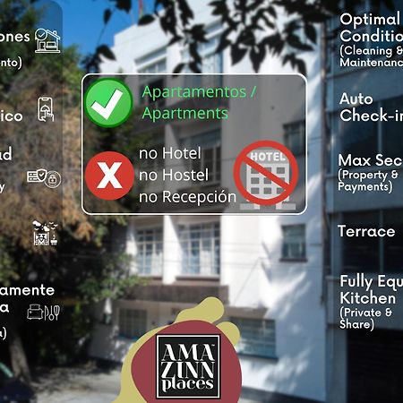 Amazinn Places La Condesa Roma Kota Meksiko Bagian luar foto